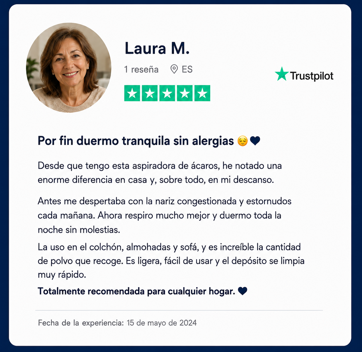 Aspiradora Antiácaros Alcostem®