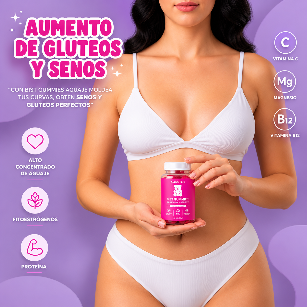 Alcostem® Gominolas Curvy