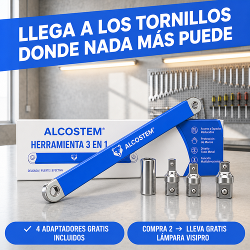 Extensión para dados de acceso lateral Alcostem