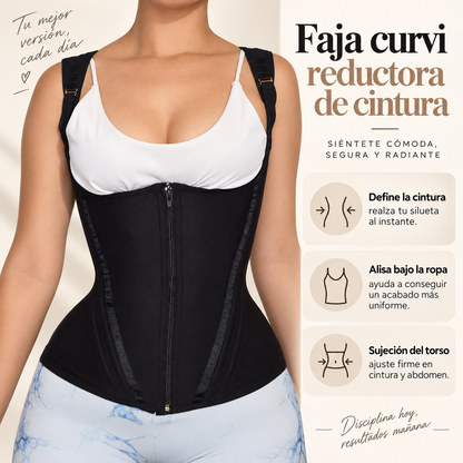 Faja curvi reductora de cintura
