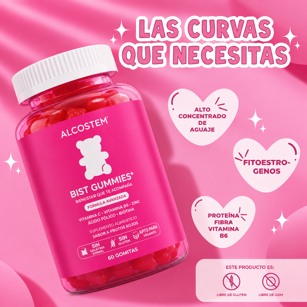 Alcostem® Gominolas Curvy