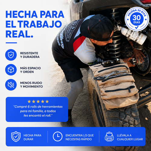 Porta herramientas enrollable Alcostem®