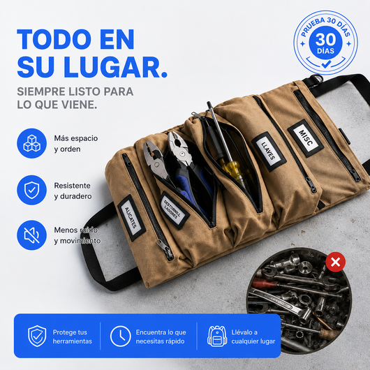 Porta herramientas enrollable Alcostem®