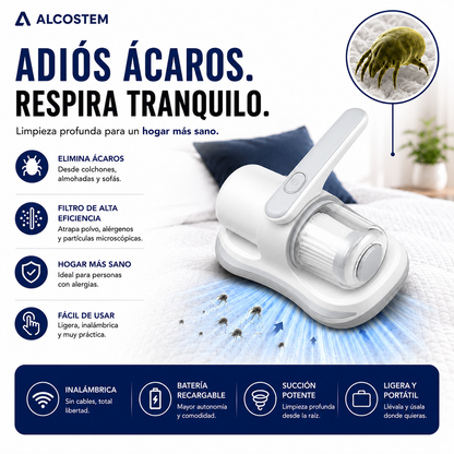 Aspiradora Antiácaros Alcostem®